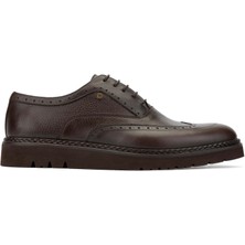 Tamer Tanca Erkek  Deri Kahverengi Casual Ayakkabı 554 3738 Erk Ayk SK24-25 Kahve Fltr