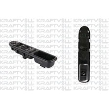 Kraftvoll 04050026 Cam Açma Kumanda Anahtarı Ön Sol 207 Dörtlü 6554.QG