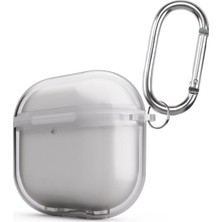 MobaxAksesuar Apple Airpods 4. Nesil ile uyumlu Kılıf Çift Katman Askı Aparatlı Kulaklık Case 42