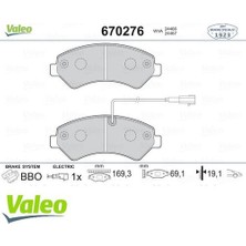 Valeo 670276 Ön Fren Balatası Ducato Boxer Jumper 2.2hdı 2.2hdı 3.0hdı 18Q Fişli 06- 1611839280