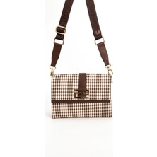 Silver & Polo Kahve Sarı - Kahve SP1009 Kadın Çapraz Çanta