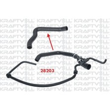 Kraftvoll 10032979 Radyatör Üst Hortumu (Ok Iıe Gosterııen) LT35 Volt 2.5tdı 2D0122101A