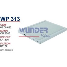 Wunder WP313 Polen Filtresi Alfa Mito 1.3-1.6 JTDM-1.4-CU2443 MRMOEM-1084466