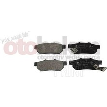 Blue Print ADH24254 Arka Fren Balatası Disk Için Honda Civic 1996-2000 Jazz City 2002-2010 CR92-97 06022SP8000