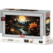 Art Puzzle Gece Güzellikleri  1000 Parça Çerçeveli Puzzle