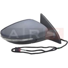 Art M006.6189 Dış Dikiz Aynası Elektrikli Isıtmalı Sinyalli Astarlı Sağ Passat 2010 3AA857508
