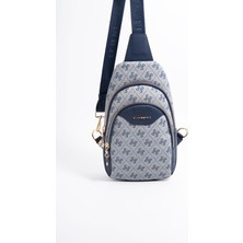 Silver & Polo Gri - Laci SP959 Kadın Bel Çantası