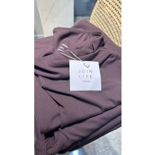 glam Kahverengi Oys Viral Bol Paça Tayt