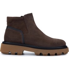 Butteri Erkek Hakiki Deri Kahverengi Casual Bot 480 95204 Erk Bot SK24-25 Corvıno