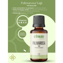 Palmarosa Uçucu Yağı %100 Doğal Saf 10 ml