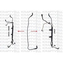 Kraftvoll 10032560 Yakıt Borusu Braket Hariç New Doblo 1.3 Multijet 51873181