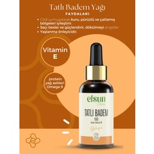 Tatlı Badem Yağı %100 Saf ve Doğal Soğuk Sıkım 30 ml