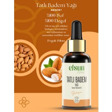 Tatlı Badem Yağı %100 Saf ve Doğal Soğuk Sıkım 30 ml