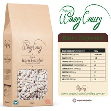 Organic Windy Valley Kuru Fasulye  (750  gr) Yerli ürün