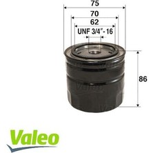 Valeo 586023 Yağ Filtresi Ford Ka I 1.3ı Fiesta Iv 1.3ı Fiesta Cb1 08-12 V 02- Focus Cak 98-05 Iı Iıı Fusion 623209E