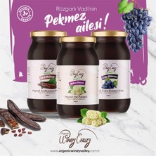 Organic Windy Valley Pekmez Seti Soğuk Sıkım   Katkısız Şeker ilavesiz (3'lü Set ) Organic Windy Valley Üzüm Pekmezi 460gr,Dut Pekmezi 460gr,Keçi Boynuzu Pekmezi 380gr