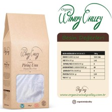 Organic Windy Valley Pirinç Unu (500 gr)    Yerli ürün