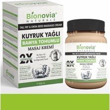 Kuyruk Yağlı Bamya Tohumlu Masaj Kremi 300 ml