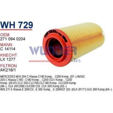 Wunder WH729 Hava Filtresi Mercedes 201-203 Kasa C200 KOMP.-E200 Komp MRMOEM-1083718