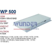 Wunder WP500 Polen Filtresi Focus Connect CU3567 FN0114 MRMOEM-1084545