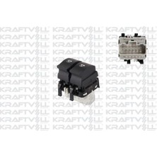 Kraftvoll 04050085 Cam Anahtarı Megane Iı Laguna Cam Çiftli 8200315042033