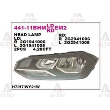 Depo 44111BHLMLDEM2 Ön Far Sol Motoru Uzerınde Volkswagen Polo 16 2G1941005