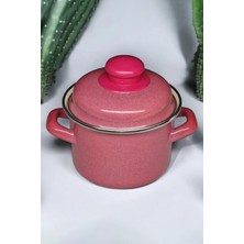 Nishev.com Evini Sev 4’lü Mini Emaye Derin Tencere Seti 12 cm 900 ml