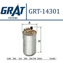 Grat 14301 Yakıt Filtresi Corsa D 1.3 Cdtı 813059
