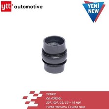 Ytt 23632 Turbo Hava Hortumu 207 P1007 C2 C3 Iı 07-1.6hdı 0382.GL