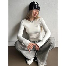 Içi Polarlı Slim Fit Uzun Kollu Body