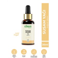 Susam Yağı %100 Saf ve Doğal Soğuk Sıkım 30 ml