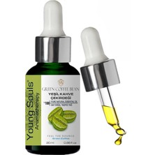 Young Souls Aromatherapy Green Coffee Carrier Oil Yeşil Kahve Çekirdeği Bitkisel Taşıyıcı Yağ 20 ml