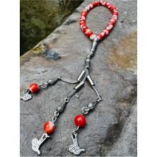 Sertifikalı Yemen Akik Doğal Taş Tesbih Özel Kesim Aaa Kalite Orijinal Doğal Taş