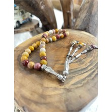 Sertifikalı Jasper Doğal Taş Tesbih Aaa Kalite