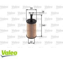 Valeo 586509 1457429193 Yağ Filtresi Partner-Berlingo 96-P106 97-206 98-P306 93-01-P307-C3 1109.AN