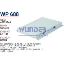 Wunder WP688 Polen Filtresi Doblo 01-Idea Punto 09-Musa 04-Ypsiıon 03-CU2335 FN0082 MRMOEM-1084616