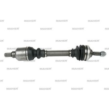 Maher 18406 Aks Komple Ön 206 98-09 Sol 1.4 16V Abs'li 48 Diş A-T 588MM 3272.4F