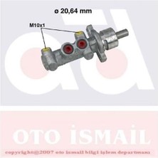 Bosch 0986480872 Fren Ana Merkezi Suzuki Wagon R (Mm) 20.6mm 51100830000000000