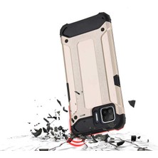 ZORE Oppo A73 Kılıf Crash Silikon Kapak-Kırmızı