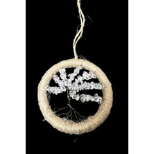 Sertifikalı Kristal Kuvars Doğal Taş El Yapımı Duvar Süsü & Araba Süsü & Kapı Süsü