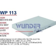 Wunder WP113 Polen Filtresi Audi A4 CU3037 FN8307 MRMOEM-1084321