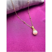 Sertifikalı Gerçek Tatlı Su Kum Arpa Inci Kolye Choker