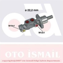 Bosch 0986480854 Fren Ana Merkezi P306 Ym Xsara 1.4l 1.6l (97 00) Çap 22.21MM Abs'li 4601H54601J4