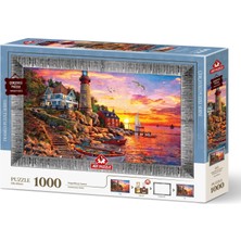 Art Puzzle Muhteşem Batış  1000 Parça Çerçeveli Puzzle