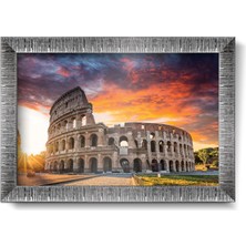 Art Puzzle Colosseum'da Gün Batımı 1000 Parça Çerçeveli Puzzle