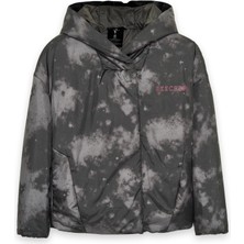 Skechers W Outerwear Padded Jacket Kadın Siyah Mont S242235-001