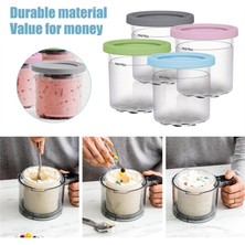 Zeeful Dondurma Pint Bardağı, Creami Pints Için Kapaklı Dondurma Kapları NC301 NC300 NC299AMZ Serisi Dondurma Makinesi (Yurt Dışından)