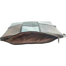 Vertiginoso Kahverengi Kadın Portföy Clutch El Çantası
