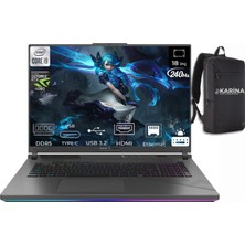 Asus Rog Strix Scar 18 Intel I9-14900 Hx G814JZR-N6087W-06 48GB 2tb Rtx 4080 W11PRO 18'' Gaming Laptop