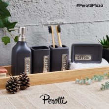 Kitchen Line Arco Stone 4 Parça Porselen Banyo Seti